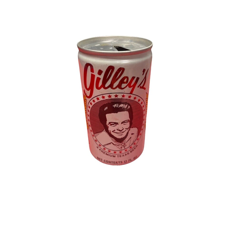 Gilley's Aluminum Pull Tab Beer Can Empty Vintage